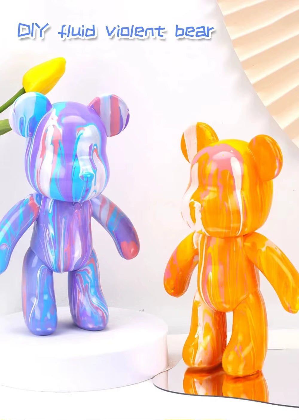 Oso fluido para pintar