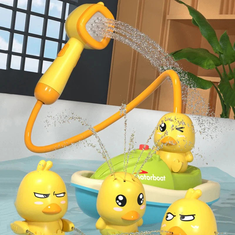 Patos de baño rociadores