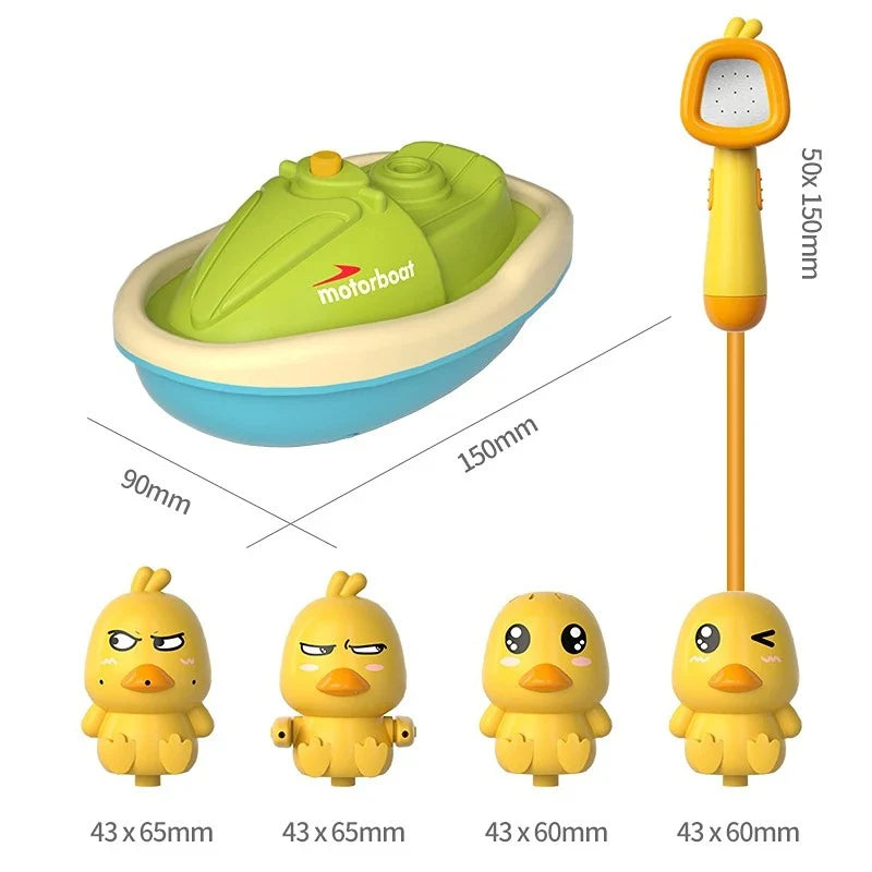 Patos de baño rociadores